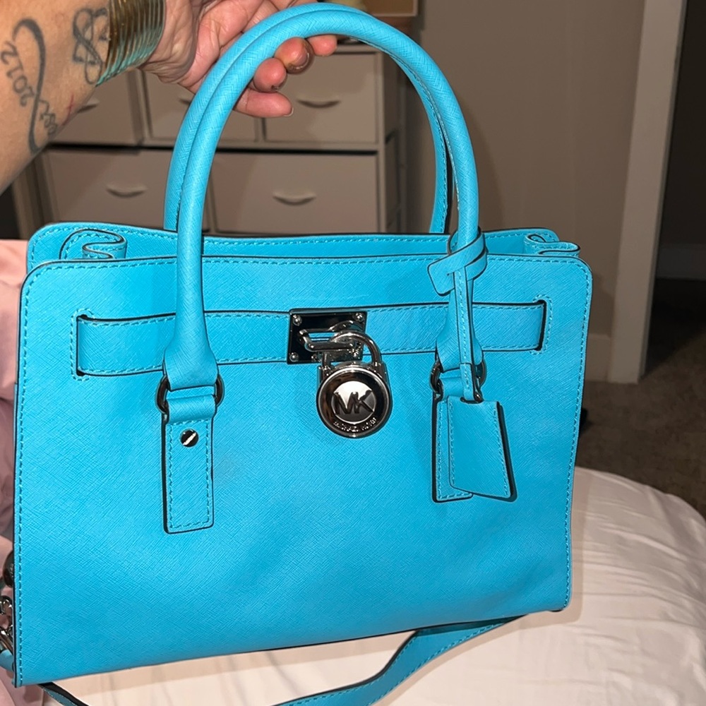 Baby blue Michael Kors bag